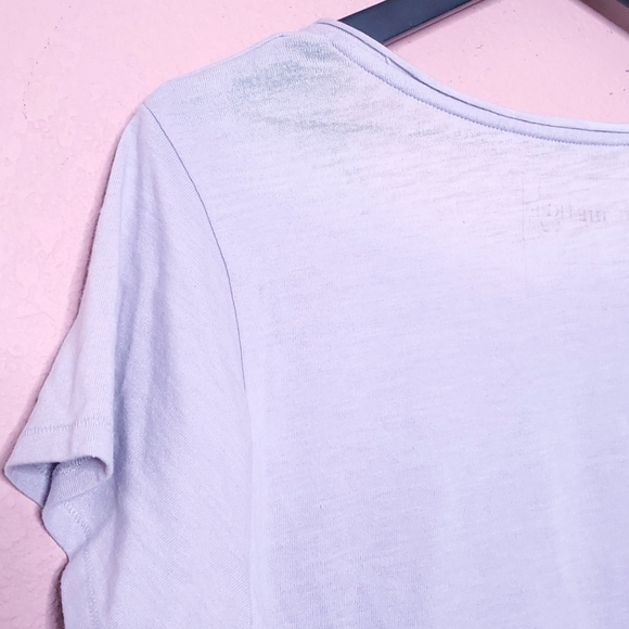 Free People We The Free Burnout Short Sleeve Pocket Tee Shirt - Picture 12 of 14